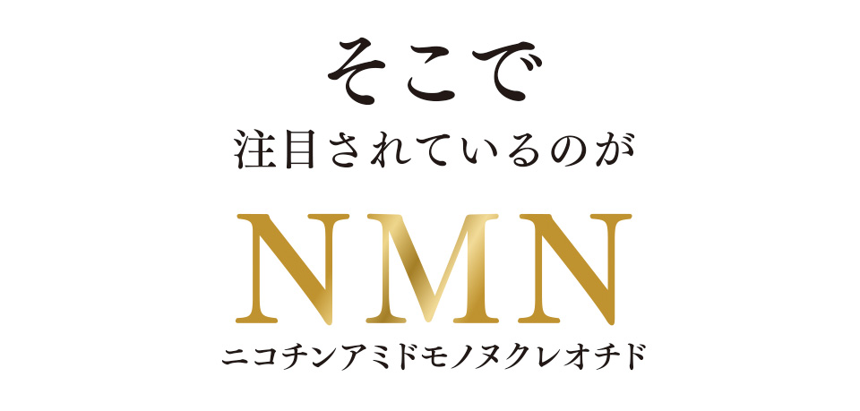 そこで注目されているのがNMN ニコチンアミドモノヌクレオチド