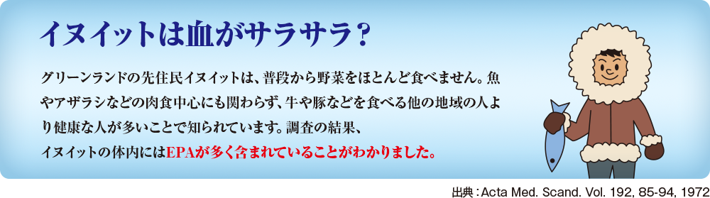 イヌイットは血がサラサラ？