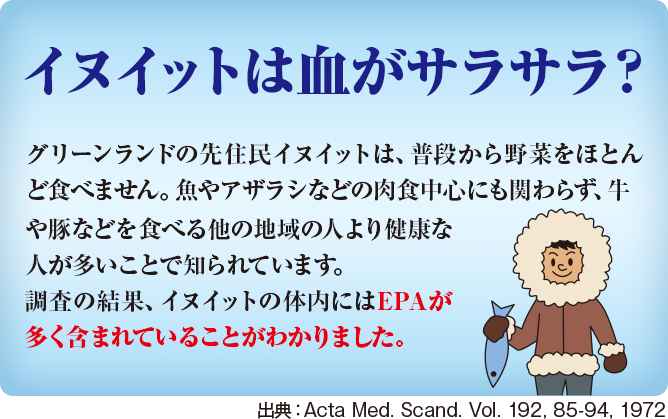 イヌイットは血がサラサラ？